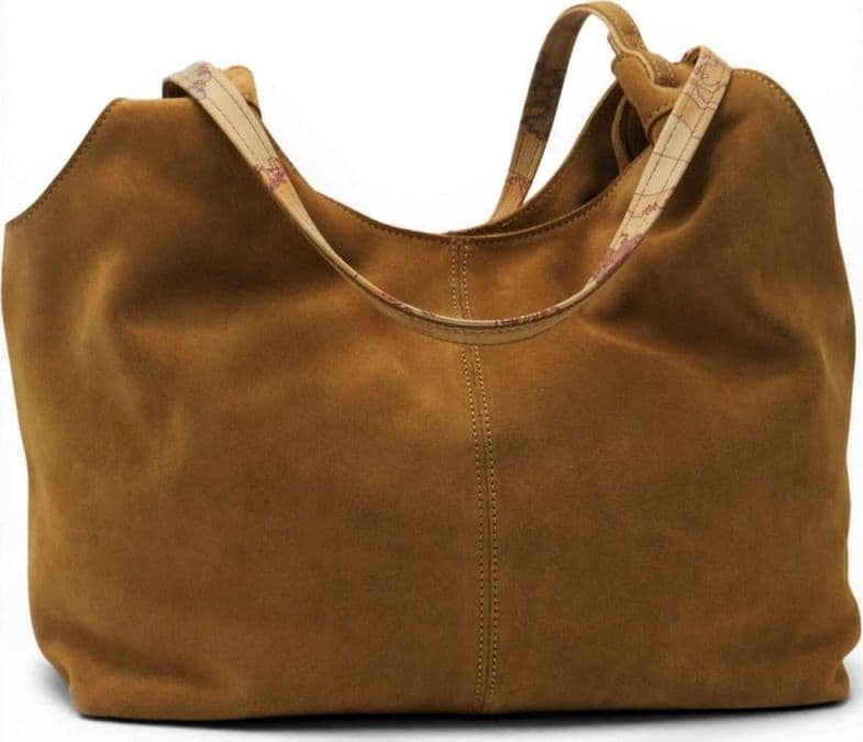 ALVIERO MARTINI 1 CLASSE Alviero Martini 1 Classe Borsa hobo Donna Tabacco in Camoscio e Pelle - 5