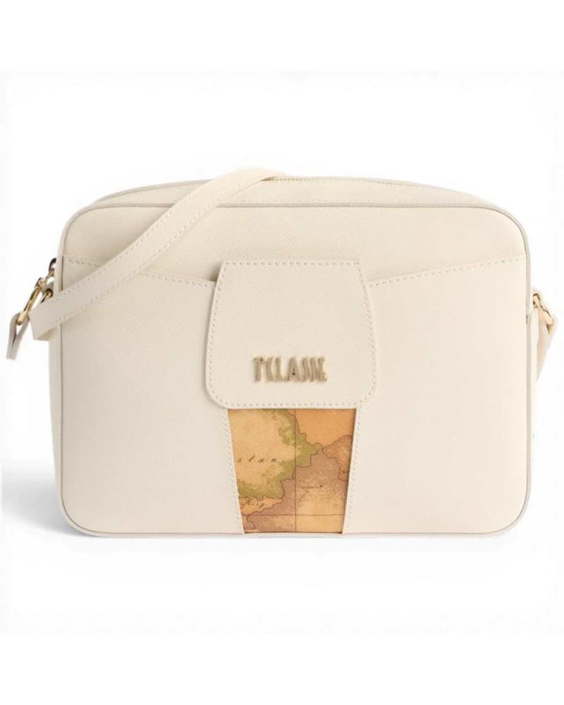 ALVIERO MARTINI 1 CLASSE Alviero Martini 1 Classe Borsa reporter Bloom City Donna Avorio in Pelle - 7