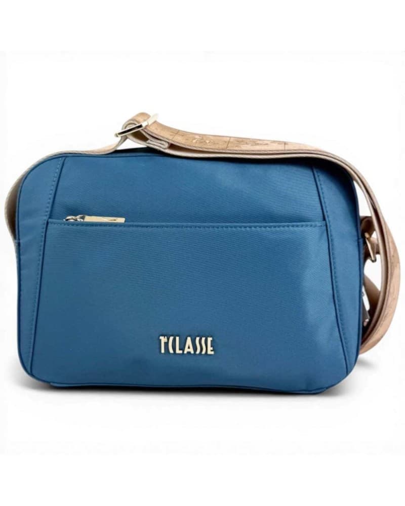 ALVIERO MARTINI 1 CLASSE Alviero Martini 1 Classe Borsa reporter Breeze Nylon Donna Blu Pacifico in Tessuto - 7