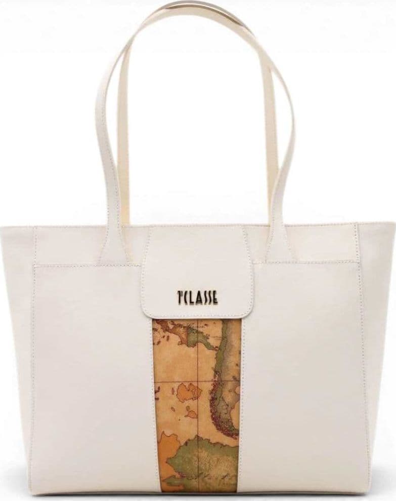 ALVIERO MARTINI 1 CLASSE Alviero Martini 1 Classe Borsa shopping Bloom City Donna Avorio in Pelle - 2