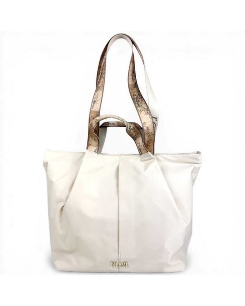 ALVIERO MARTINI 1 CLASSE Alviero Martini 1 Classe Borsa shopping Breeze Nylon Donna Champagne in Tessuto - 7
