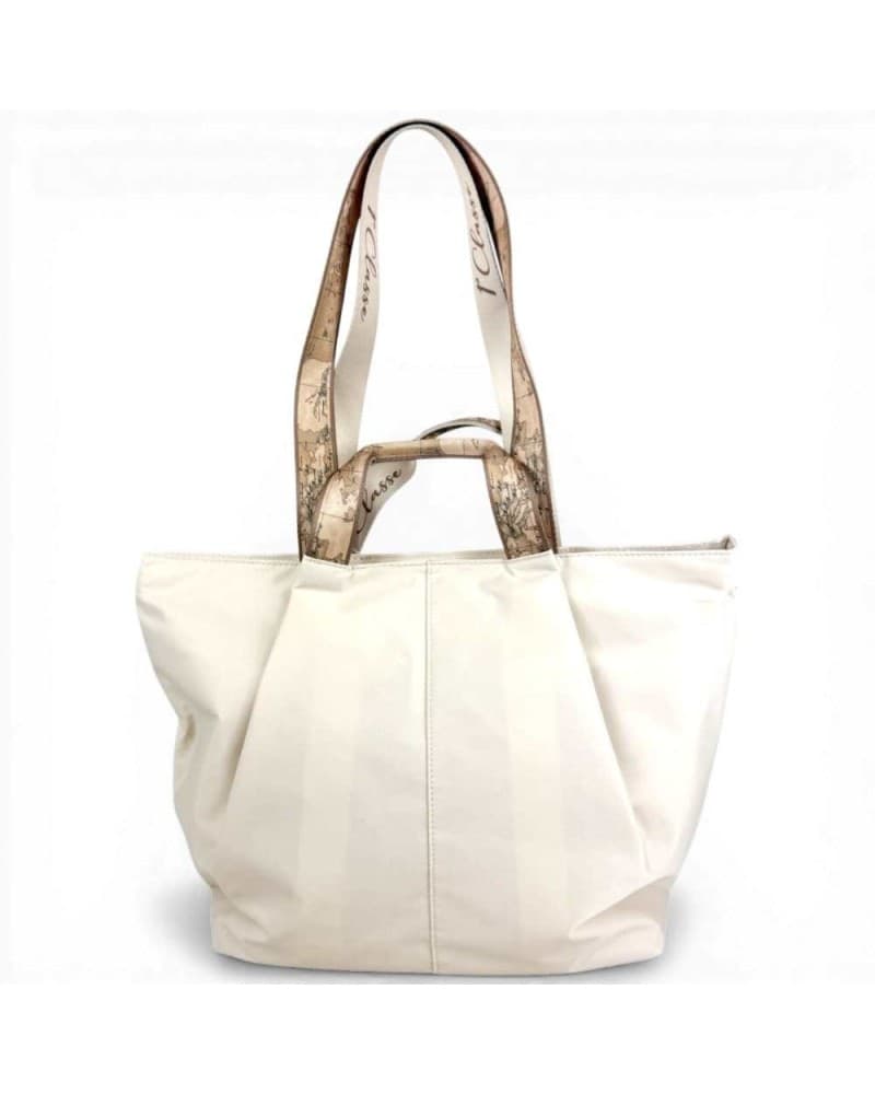 ALVIERO MARTINI 1 CLASSE Alviero Martini 1 Classe Borsa shopping Breeze Nylon Donna Champagne in Tessuto - 3