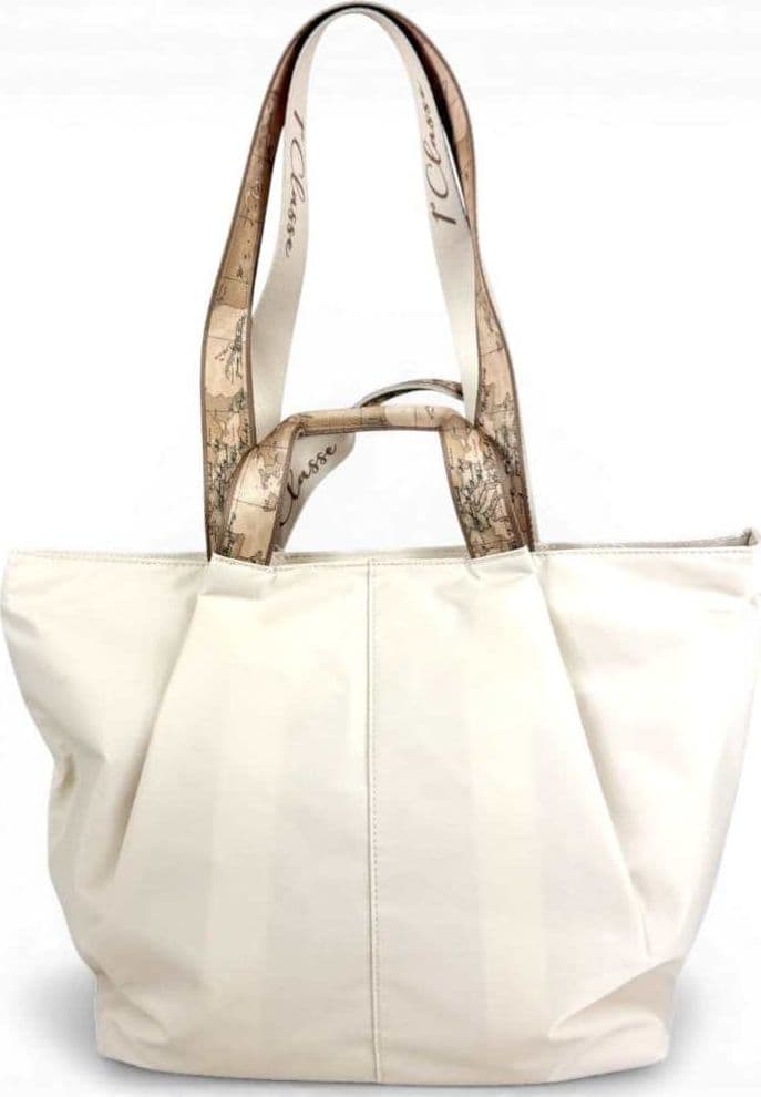 ALVIERO MARTINI 1 CLASSE Alviero Martini 1 Classe Borsa shopping Breeze Nylon Donna Champagne in Tessuto - 4
