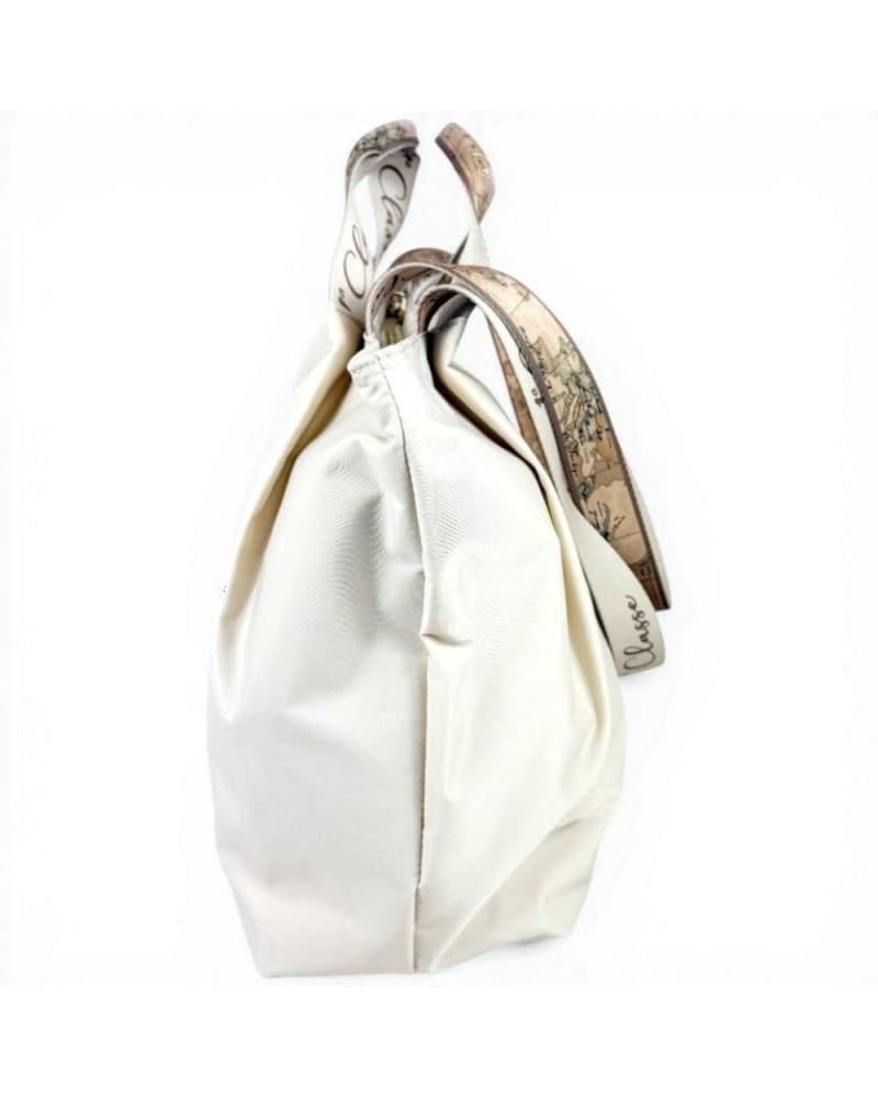 ALVIERO MARTINI 1 CLASSE Alviero Martini 1 Classe Borsa shopping Breeze Nylon Donna Champagne in Tessuto - 5