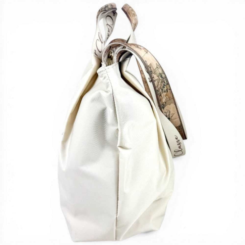 ALVIERO MARTINI 1 CLASSE Alviero Martini 1 Classe Borsa shopping Breeze Nylon Donna Champagne in Tessuto - 6