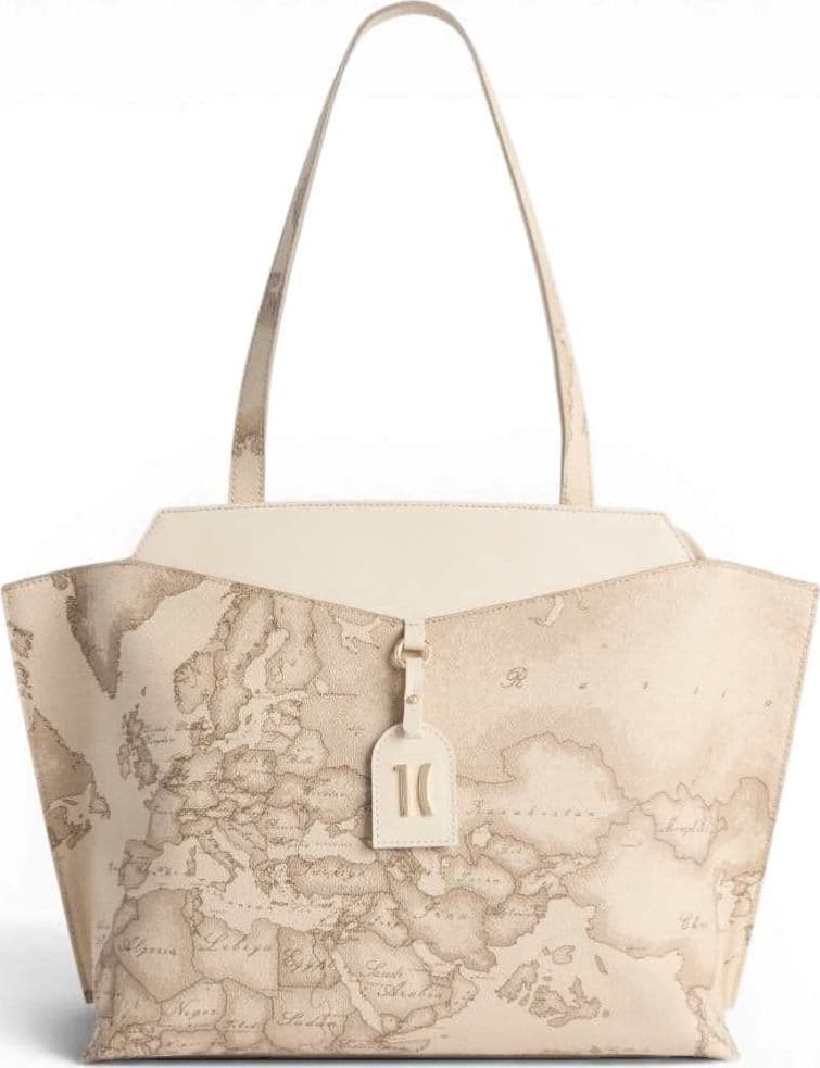 ALVIERO MARTINI 1 CLASSE Alviero Martini 1 Classe Borsa shopping Rituals Geo Safari Donna Rafia in Tessuto - 2