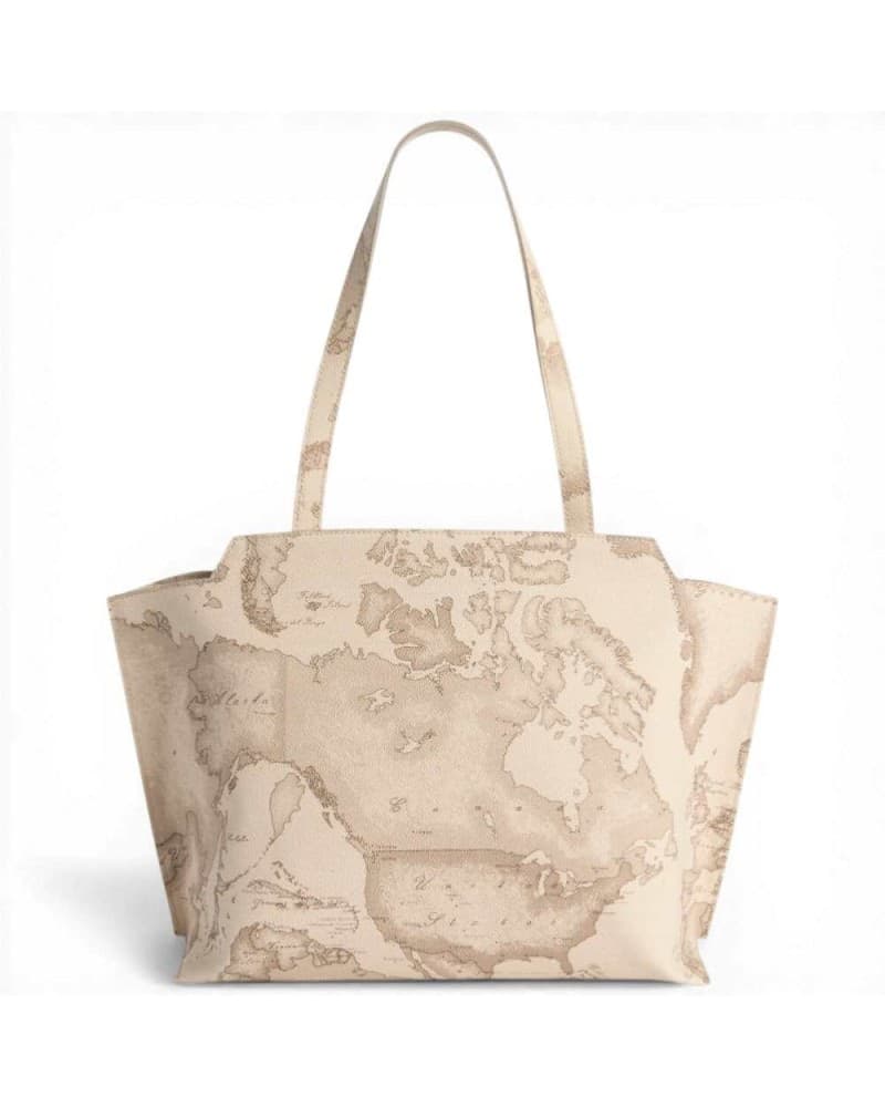 ALVIERO MARTINI 1 CLASSE Alviero Martini 1 Classe Borsa shopping Rituals Geo Safari Donna Rafia in Tessuto - 3