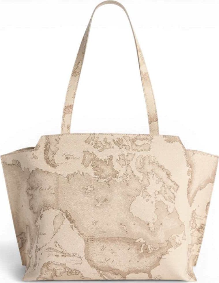 ALVIERO MARTINI 1 CLASSE Alviero Martini 1 Classe Borsa shopping Rituals Geo Safari Donna Rafia in Tessuto - 4