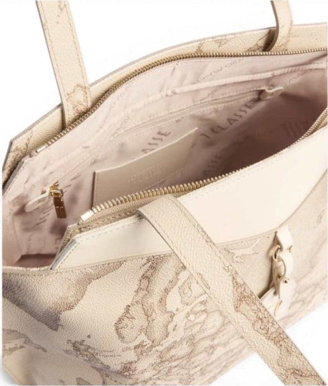 ALVIERO MARTINI 1 CLASSE Alviero Martini 1 Classe Borsa shopping Rituals Geo Safari Donna Rafia in Tessuto - 5
