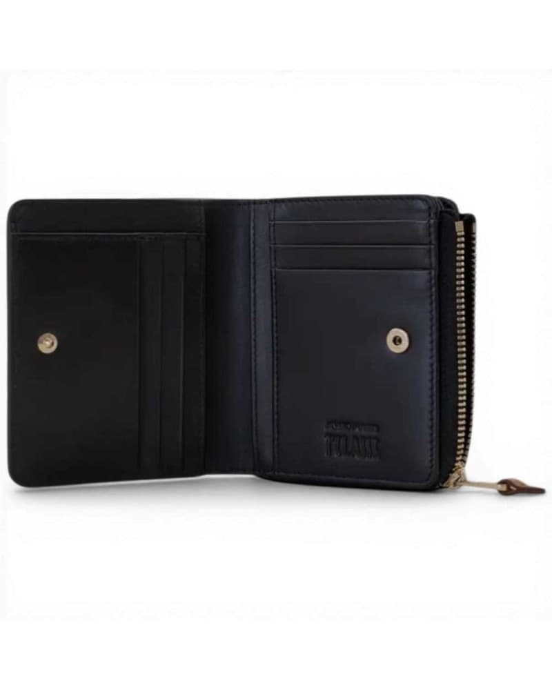 ALVIERO MARTINI 1 CLASSE Alviero Martini 1 Classe Portafoglio Bloom City Donna Nero in Pelle - 5