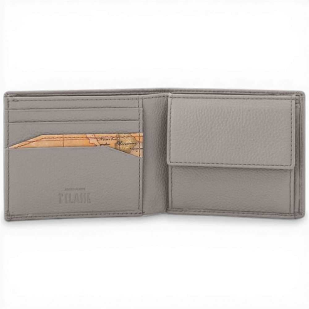 ALVIERO MARTINI 1 CLASSE Alviero Martini 1 Classe Portafoglio Western Leather Uomo Grigio City in Pelle - 6