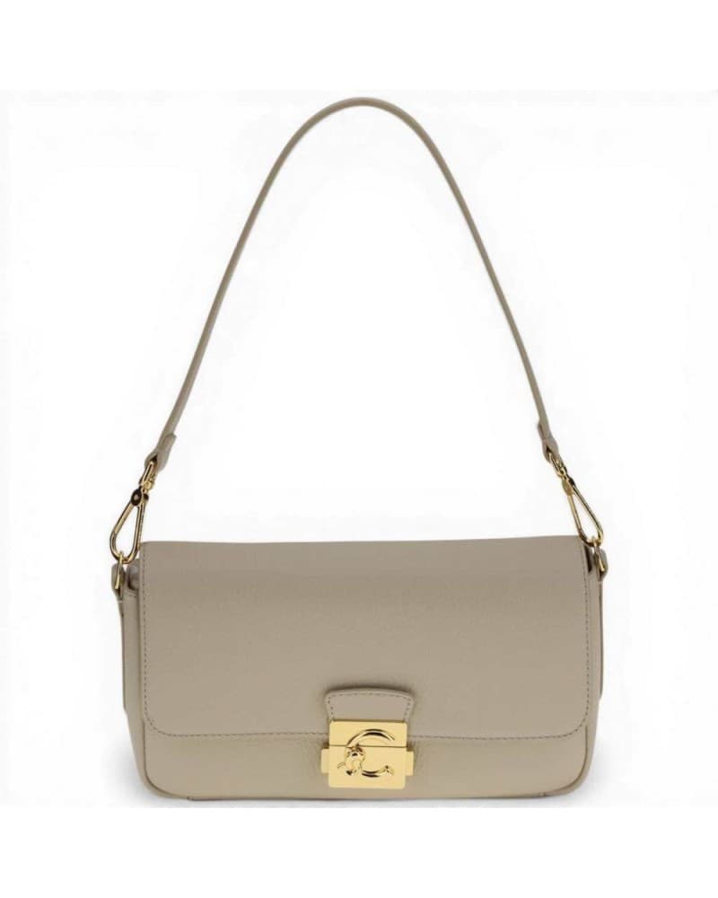 COCCINELLE Coccinelle Borsa a mano C-Me Lock Bag Donna Sandshell in Pelle Granata - 9