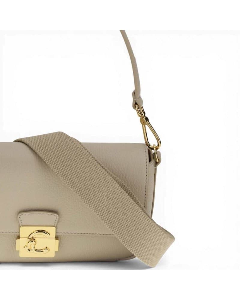COCCINELLE Coccinelle Borsa a mano C-Me Lock Bag Donna Sandshell in Pelle Granata - 7