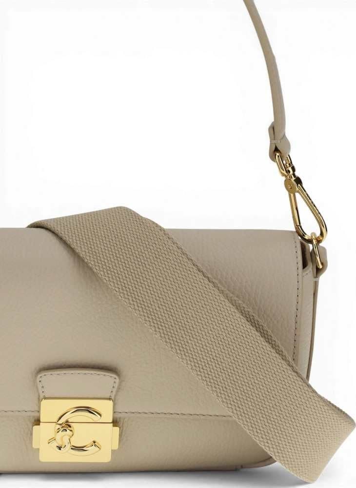 COCCINELLE Coccinelle Borsa a mano C-Me Lock Bag Donna Sandshell in Pelle Granata - 8
