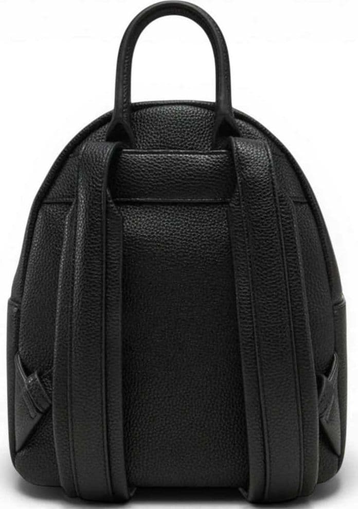 Love Moschino  Zaino Grs Donna Nero e Argento in Eco-pelle - 4