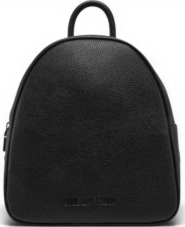 Love Moschino  Zaino Grs Donna Nero e Argento in Eco-pelle - 7