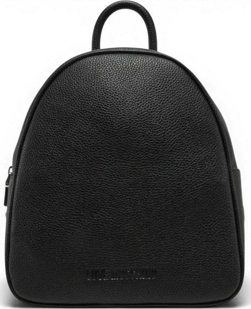 Love Moschino  Zaino Grs Donna Nero e Argento in Eco-pelle - 8