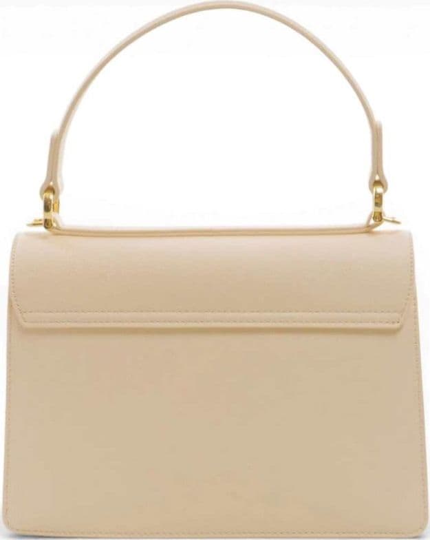 Love Moschino  Borsa a mano Logo Zip Donna Avorio in Eco-pelle - 5