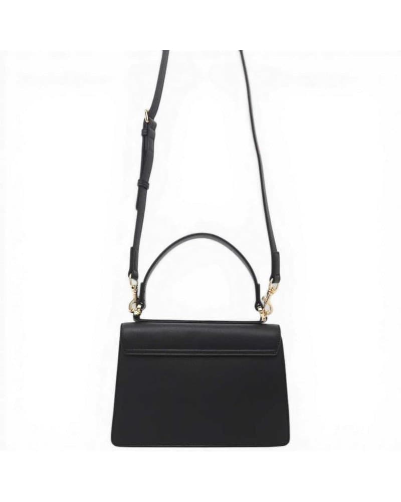 Love Moschino  Borsa a mano Logo Zip Donna Nero in Eco-pelle - 3