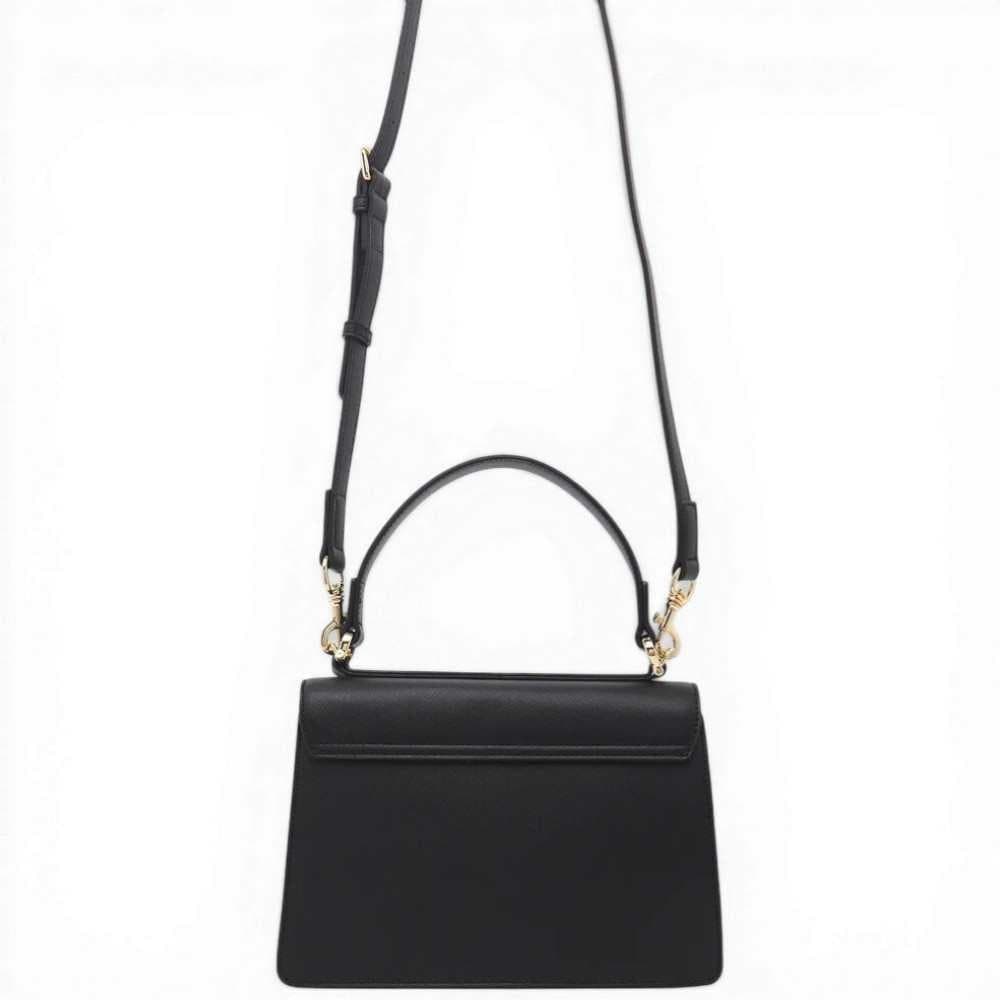 Love Moschino  Borsa a mano Logo Zip Donna Nero in Eco-pelle - 4