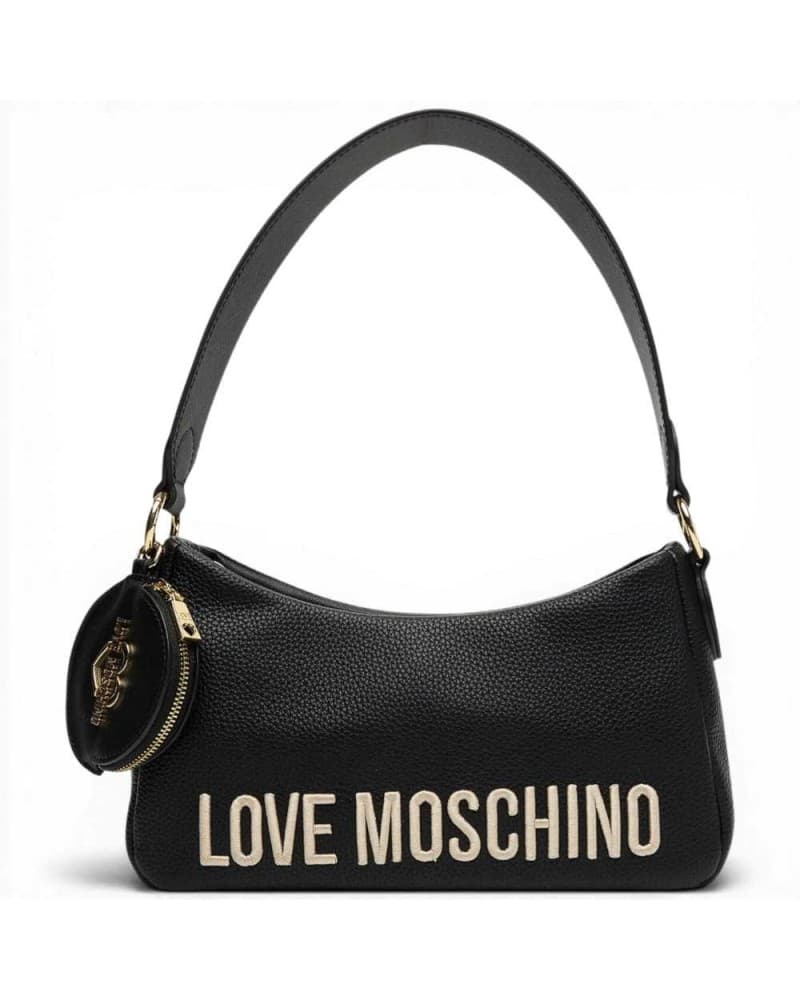 Love Moschino  Borsa a spalla Grs Donna Nero in Eco-pelle - 9