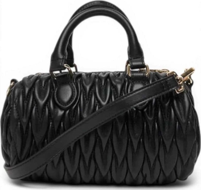 Love Moschino  Borsa a spalla Quilted Donna Nero in Eco-pelle - 5