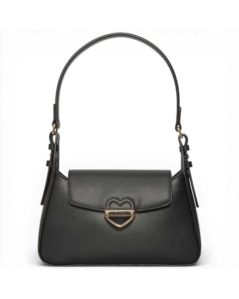 Love Moschino  Borsa shopping Logo Zip Donna Nero in Eco-pelle - 9