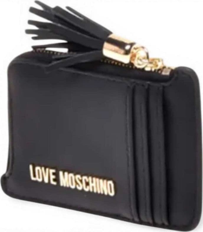 Love Moschino  Portacarte Grs Donna Nero in Eco-pelle - 3