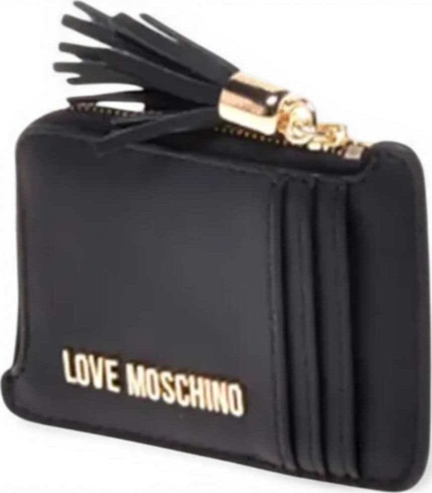 Love Moschino  Portacarte Grs Donna Nero in Eco-pelle - 4