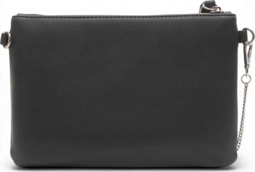 Love Moschino  Pochette Signature Love Donna Nero in Eco-pelle - 6