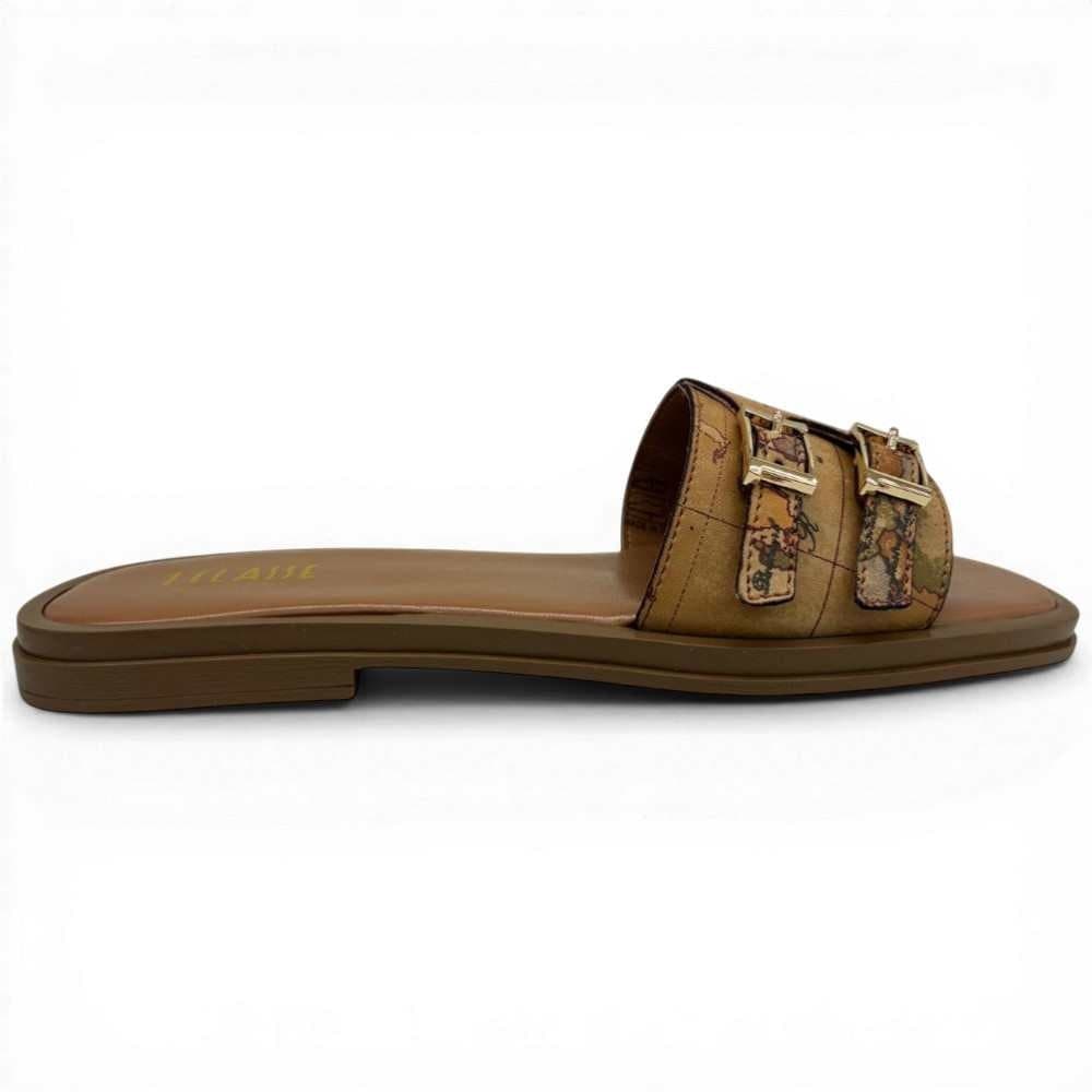 ALVIERO MARTINI 1 CLASSE Alviero Martini 1 Classe Slipper Geo Classic Donna Naturale Taglia 36 - 6