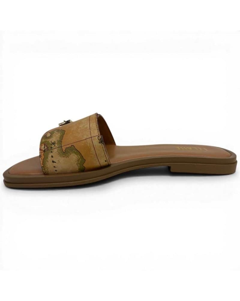 ALVIERO MARTINI 1 CLASSE Alviero Martini 1 Classe Slipper Geo Classic Donna Naturale Taglia 39 - 7