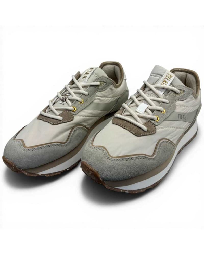 ALVIERO MARTINI 1 CLASSE Alviero Martini 1 Classe Sneaker Geo Classic Donna Sabbia in Tessuto e Pelle Taglia 36 - 9