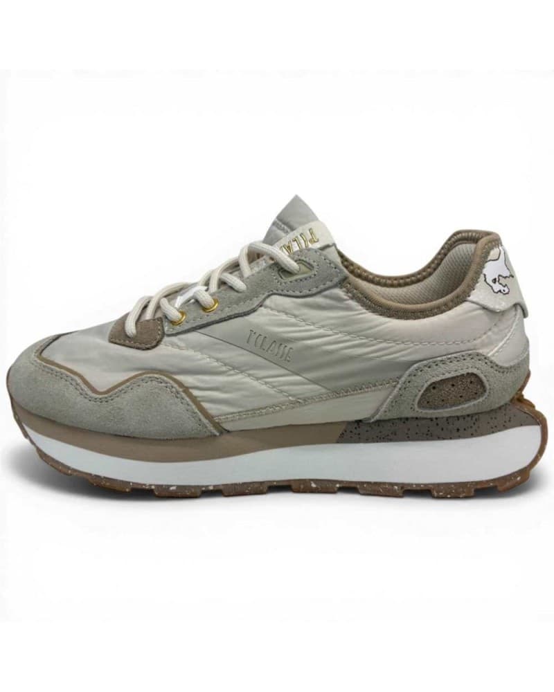 ALVIERO MARTINI 1 CLASSE Alviero Martini 1 Classe Sneaker Geo Classic Donna Sabbia in Tessuto e Pelle Taglia 39 - 5