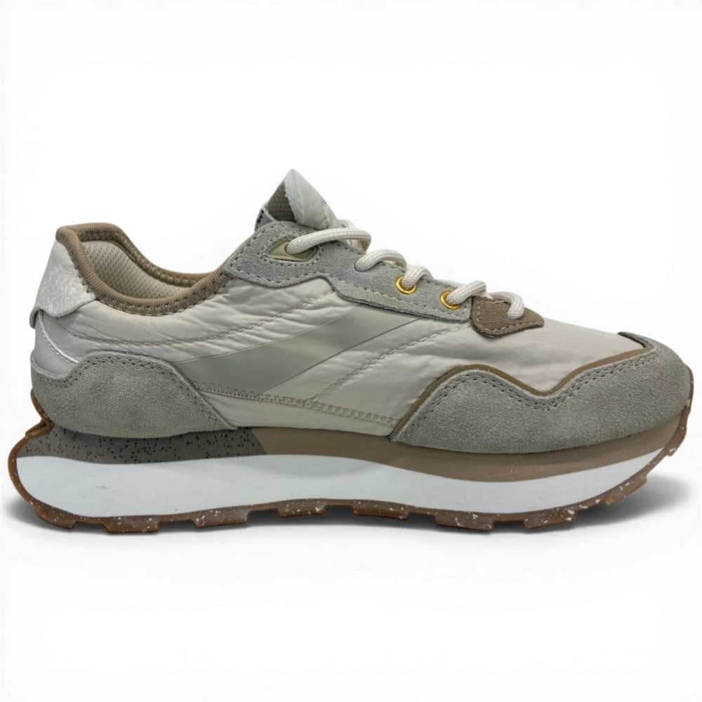 ALVIERO MARTINI 1 CLASSE Alviero Martini 1 Classe Sneaker Geo Classic Donna Sabbia in Tessuto e Pelle Taglia 39 - 8