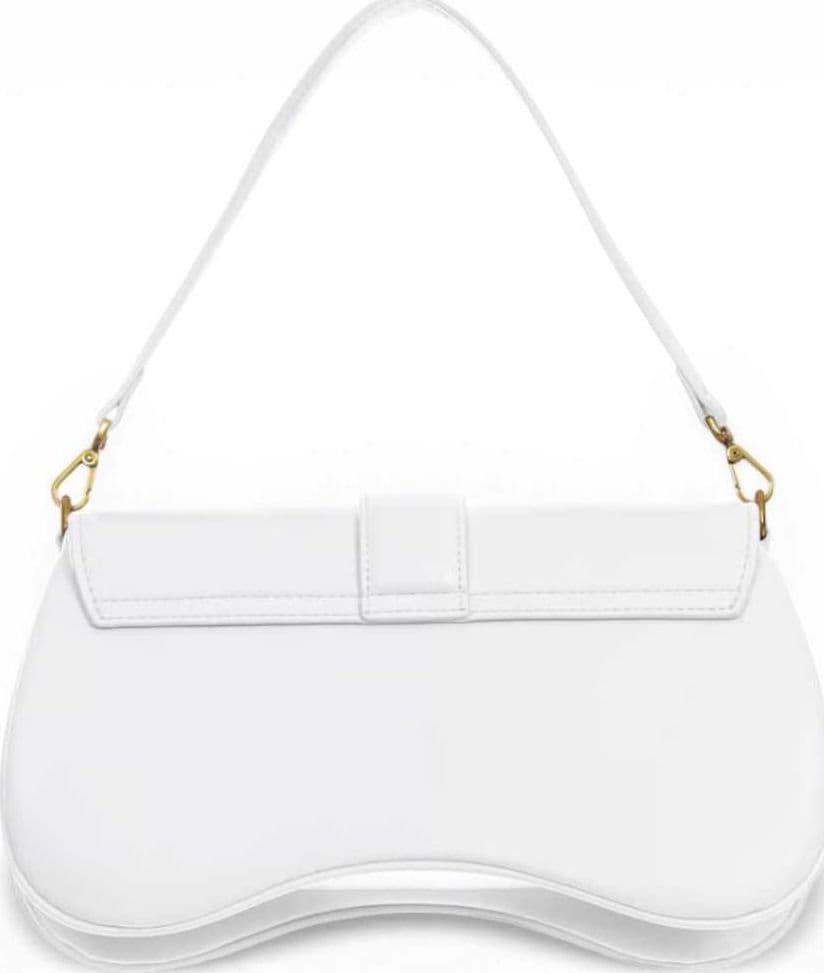 JUST CAVALLI Just Cavalli Borsa a spalla Iconic Snakes Donna White in Pelle Sintetica - 4