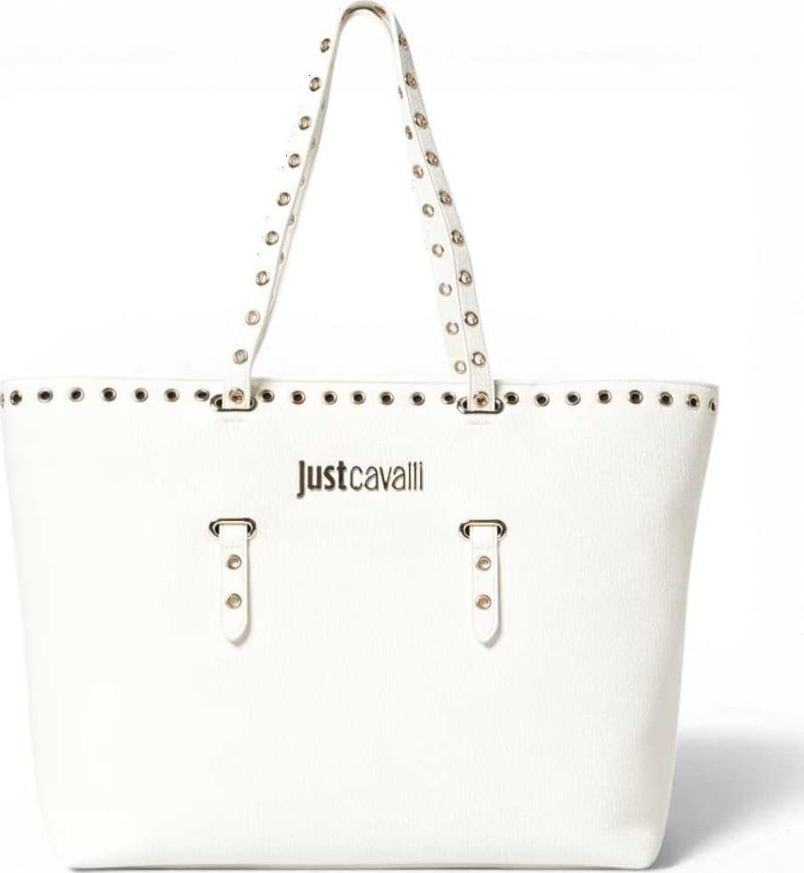 JUST CAVALLI Just cavalli Borsa shopping JC Mini Eyelets Donna Bianco in Similpelle - 2