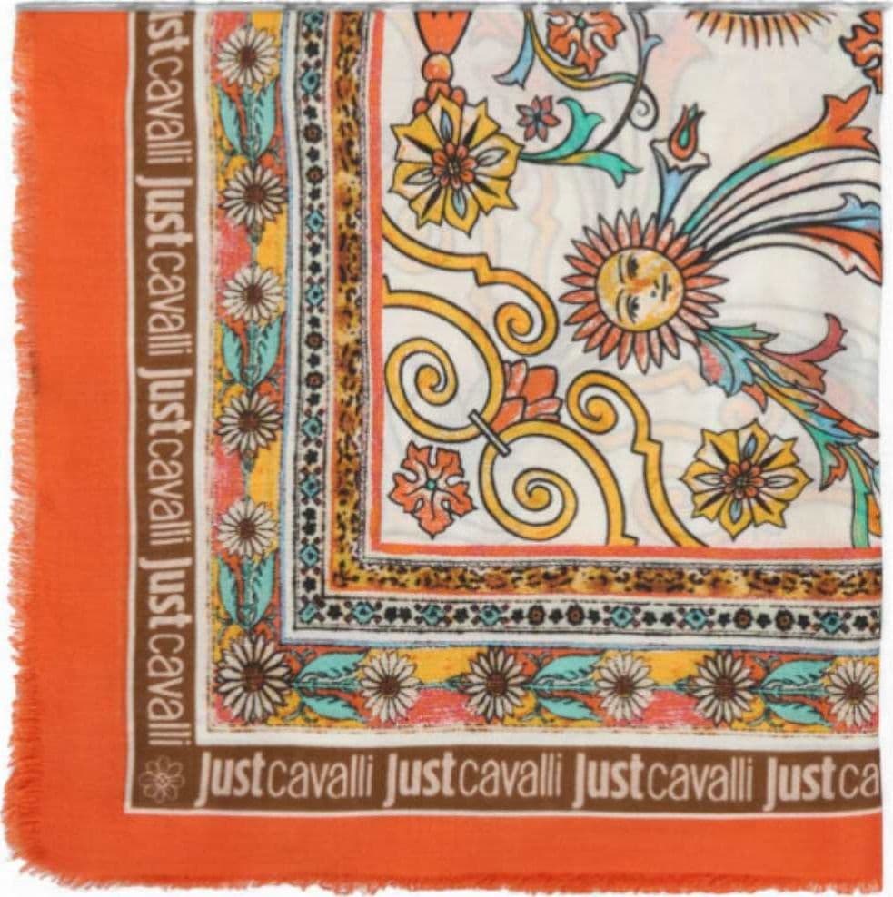 JUST CAVALLI Just cavalli Pashmina JC Print Seasonal Donna Multicolore in Modal - 4