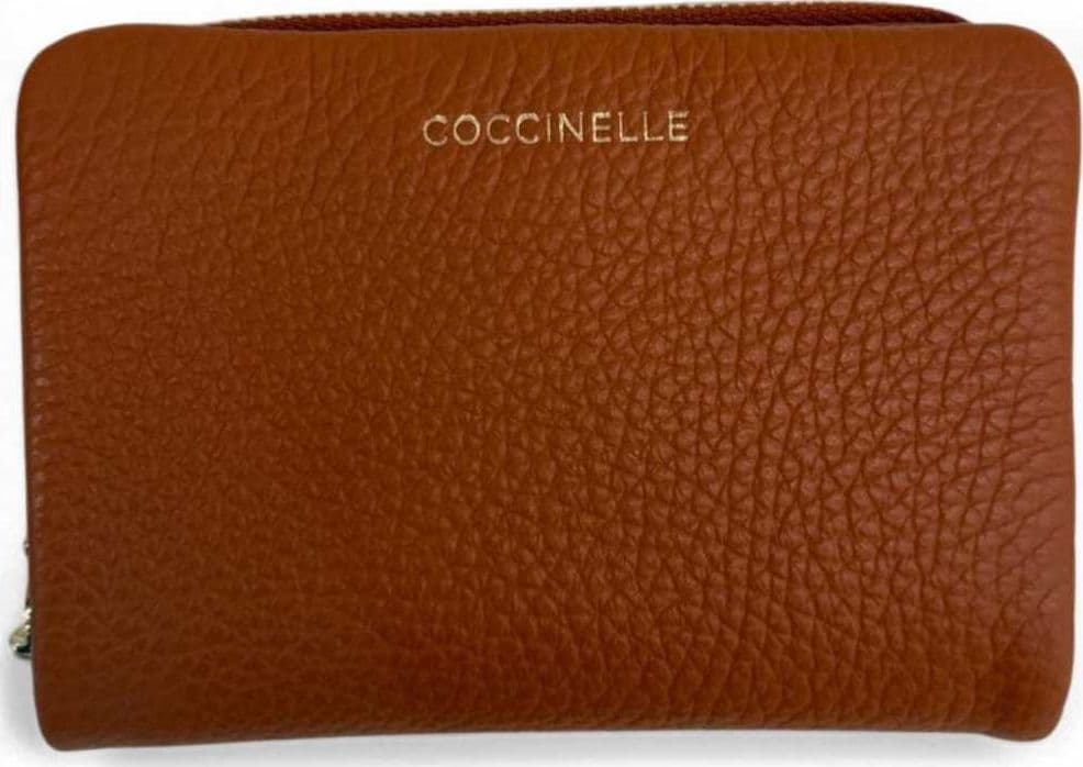 COCCINELLE Coccinelle Portafoglio C-Me Donna Crab in Pelle Granata - 2