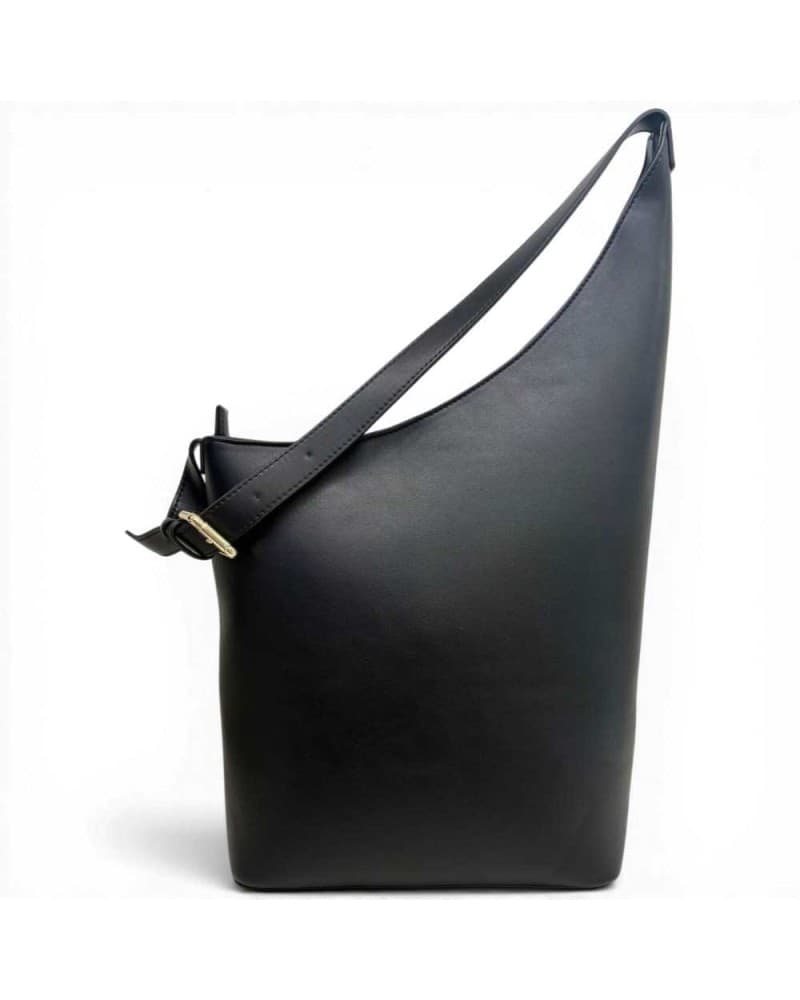 JUST CAVALLI Just cavalli Borsa a spalla JC Block Straw Donna Nero in Paglia e Similpelle - 3