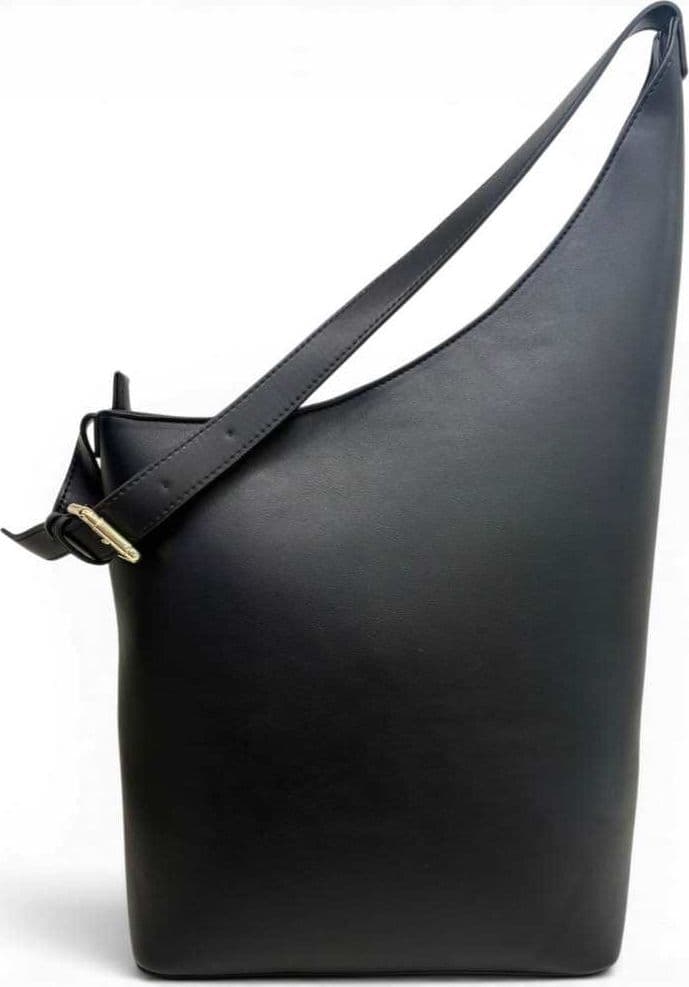 JUST CAVALLI Just cavalli Borsa a spalla JC Block Straw Donna Nero in Paglia e Similpelle - 4