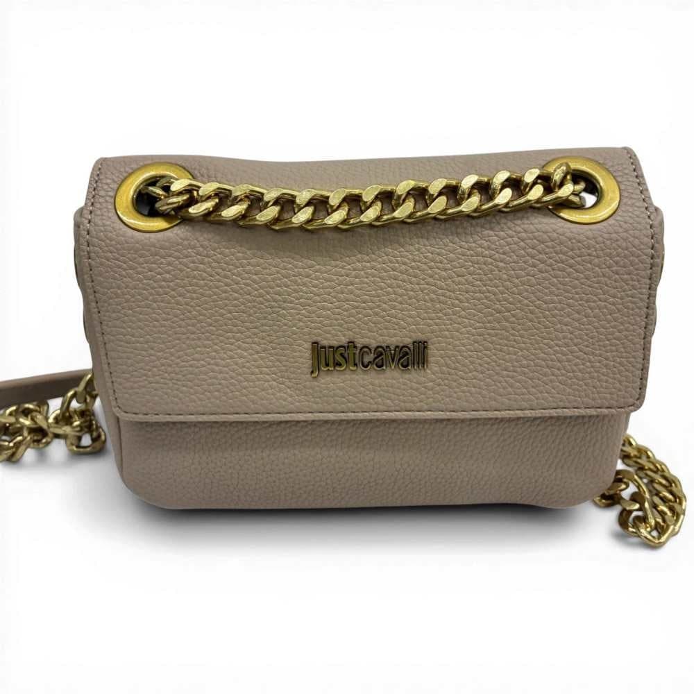JUST CAVALLI Just cavalli Borsa a tracolla Foulard Eyelets Donna Naturale in Similpelle - 4