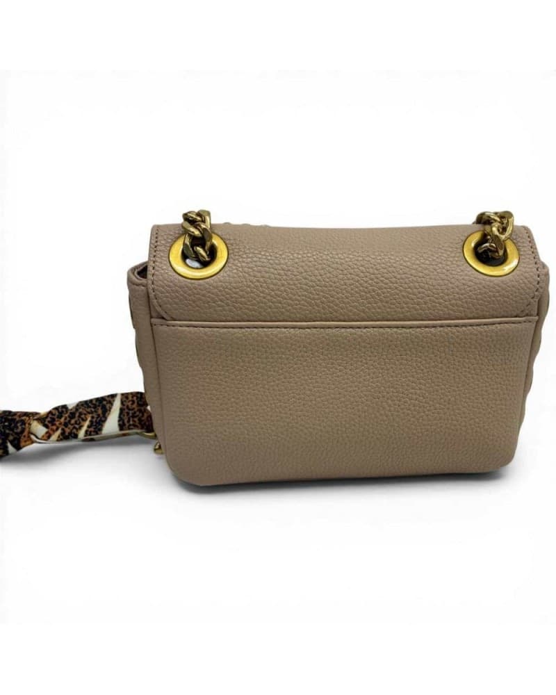 JUST CAVALLI Just cavalli Borsa a tracolla Foulard Eyelets Donna Naturale in Similpelle - 7