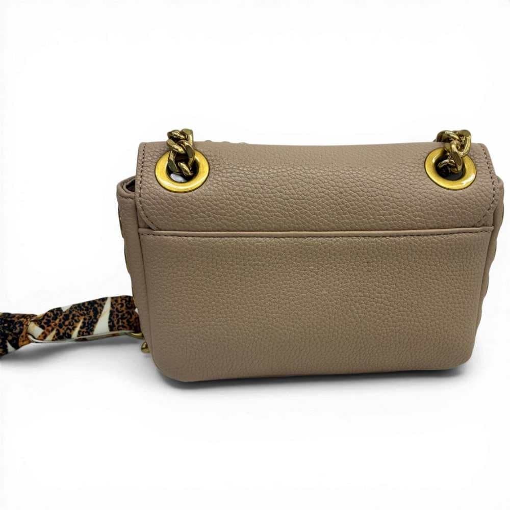 JUST CAVALLI Just cavalli Borsa a tracolla Foulard Eyelets Donna Naturale in Similpelle - 8