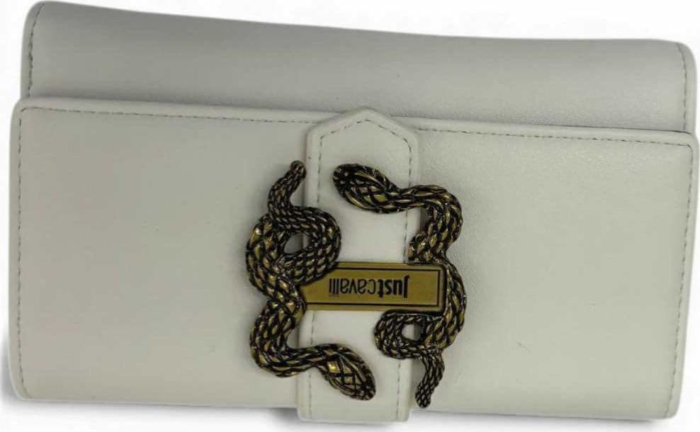 JUST CAVALLI Just cavalli Portafoglio Iconic Snakes Donna Bianco in Similpelle - 2
