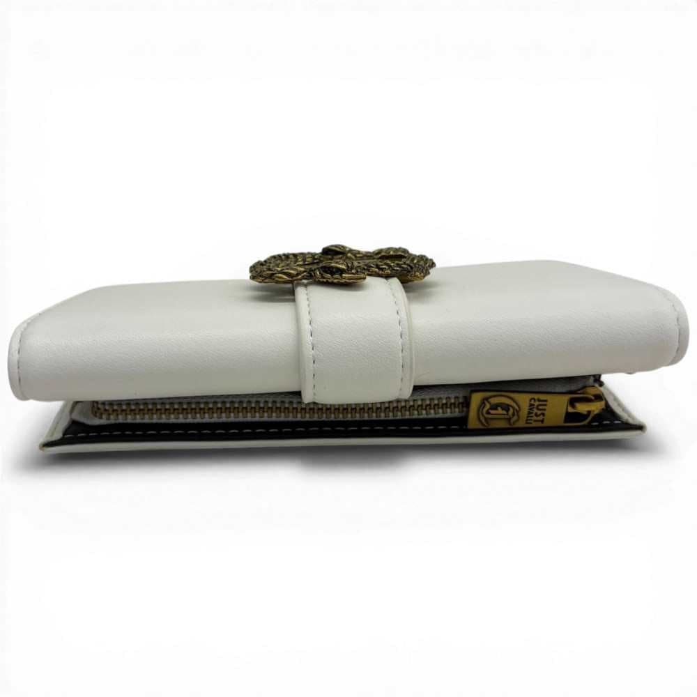 JUST CAVALLI Just cavalli Portafoglio Iconic Snakes Donna Bianco in Similpelle - 4