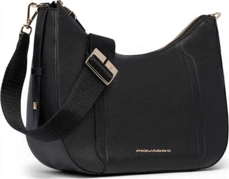 PIQUADRO Piquadro Borsa a tracolla W92 Donna Nero in Pelle con Porta iPad mini - 3