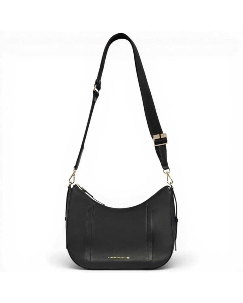 PIQUADRO Piquadro Borsa a tracolla W92 Donna Nero in Pelle con Porta iPad mini - 7