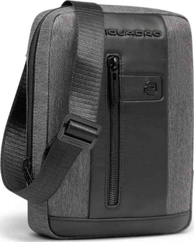 PIQUADRO Piquadro Borsello BR2 Uomo Verde in Tessuto Riciclato e Pelle con Porta iPad mini - 3
