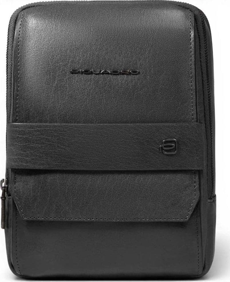 PIQUADRO Piquadro Borsello S141 Uomo Nero in Pelle con Porta iPad mini - 2